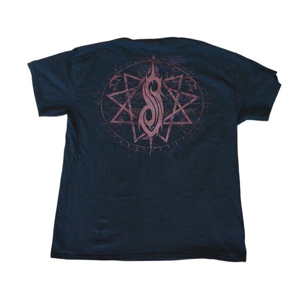Slipknot 2021 Tour Band Music Logo Double Sided Graphic T Shirt Adult Size Large - Picture 4 of 5
